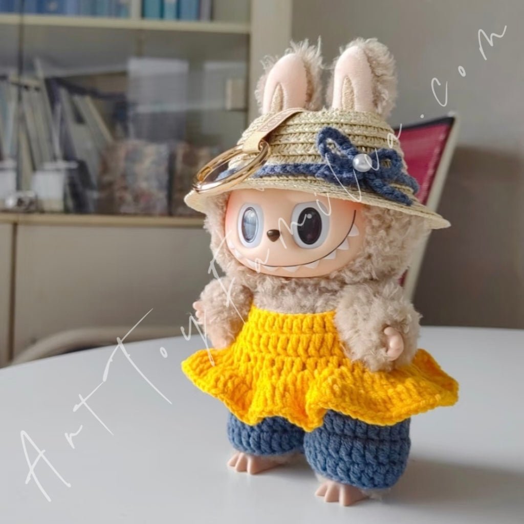 Art Toy Familia - Doll Cloth Snuggle Sundress Jumper - 079 Cloth Only No Doll