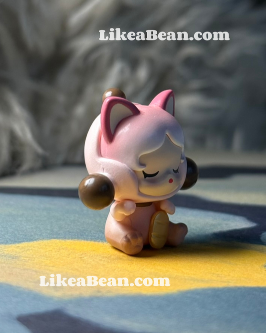 Pop Bean Lucky Cat Series - Skullpanda Bliss