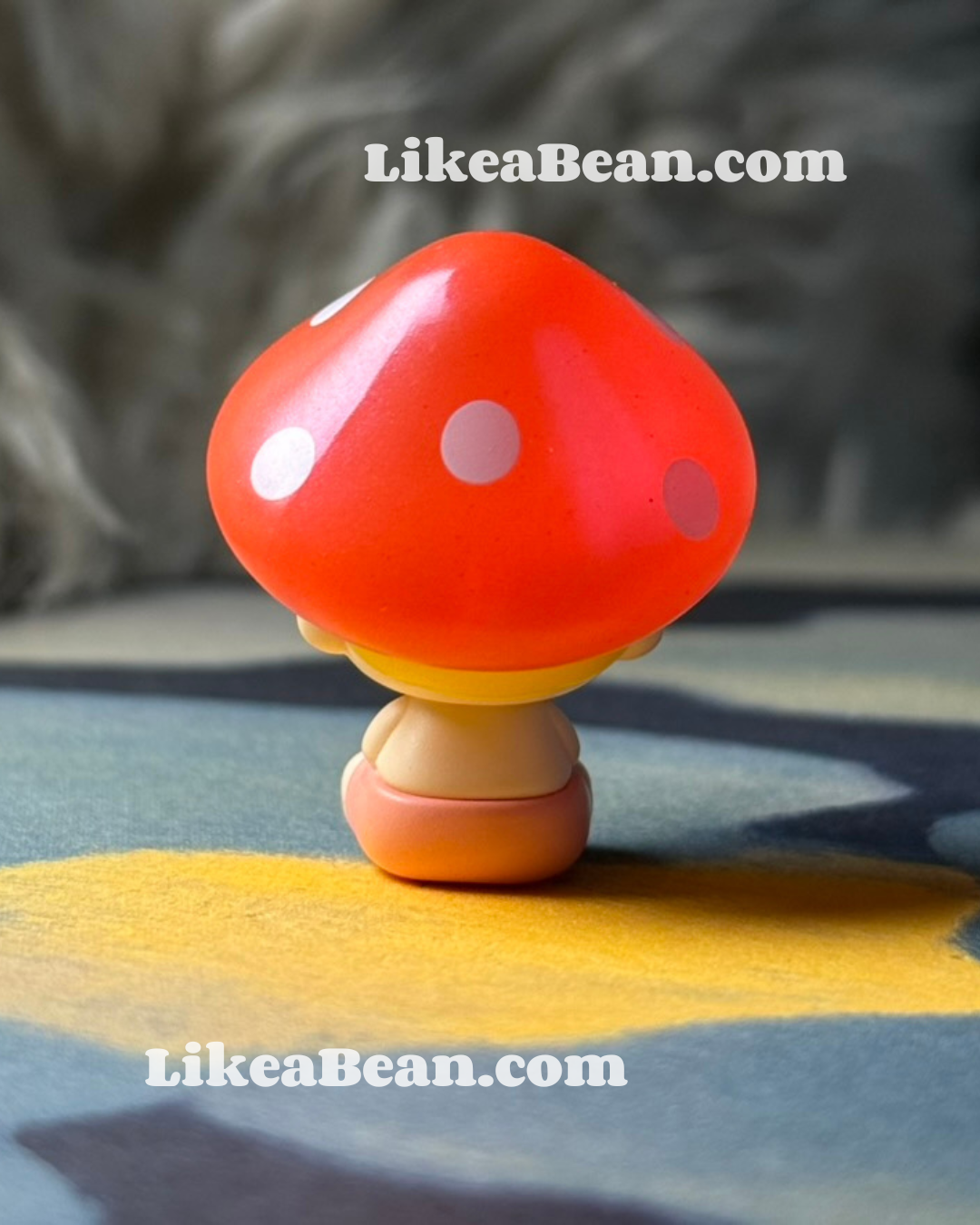 Pop Bean Mushroom Elf Series - Dimoo Spotted Red Mushroom
