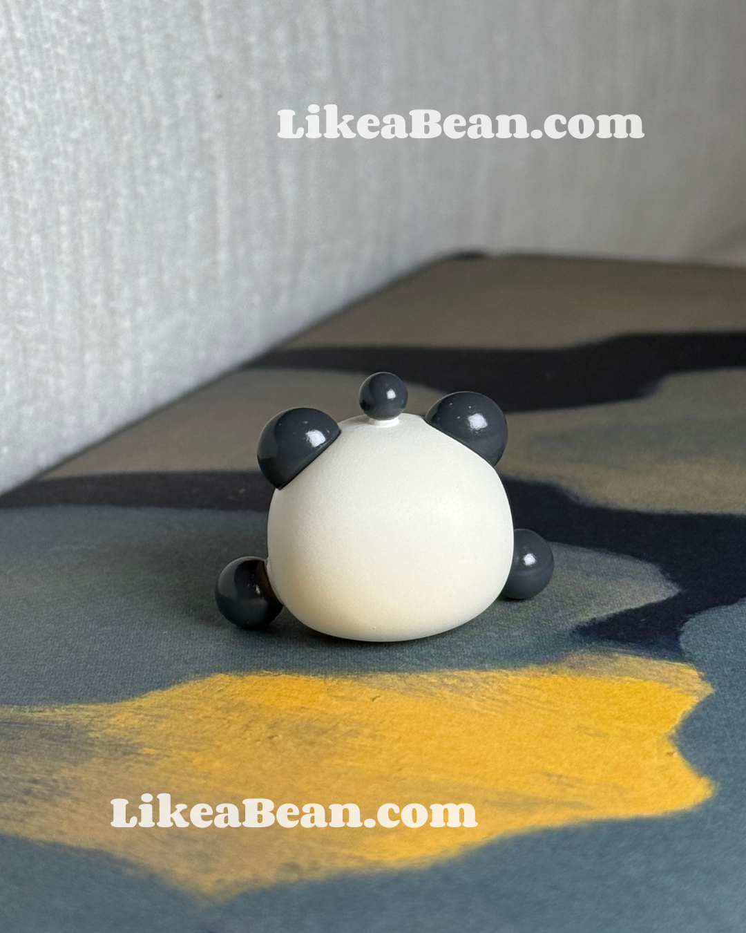 Pop Bean Panda Partner Series (Limited Chengdu Edition) - Skullpanda Black Panda