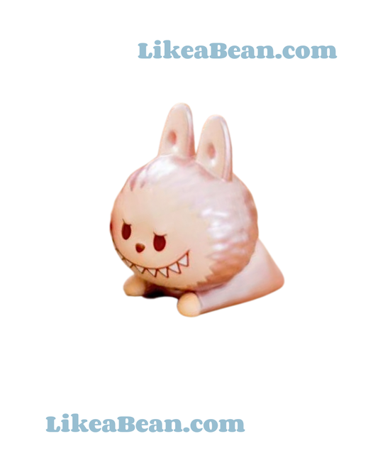 Pop Bean New Year Lying Baby Series - Labubu Gold New Year Lying