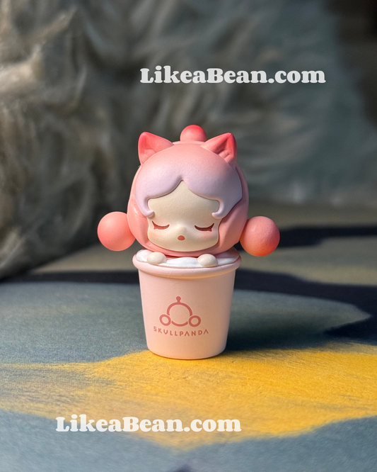 Pop Bean Strawberry Milkshake Series (Limited Taiwan Edition) - Skullpanda