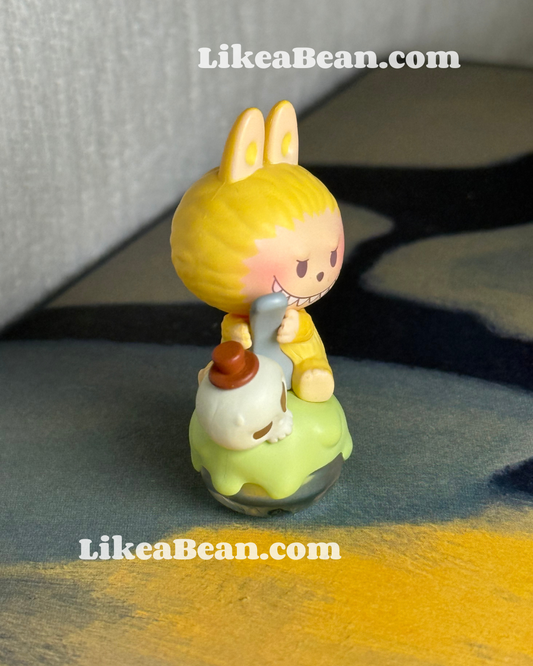 Pop Bean Ice Cream Cone Cup Series - Labubu Matcha Coconut