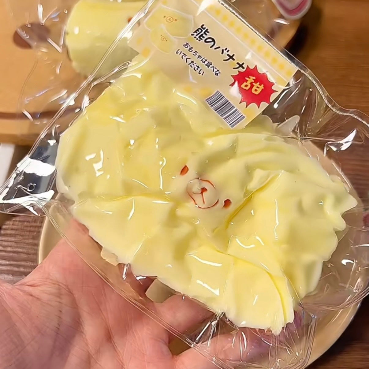 Banana Bear Taba Squishy - Buttery Soft 170g
