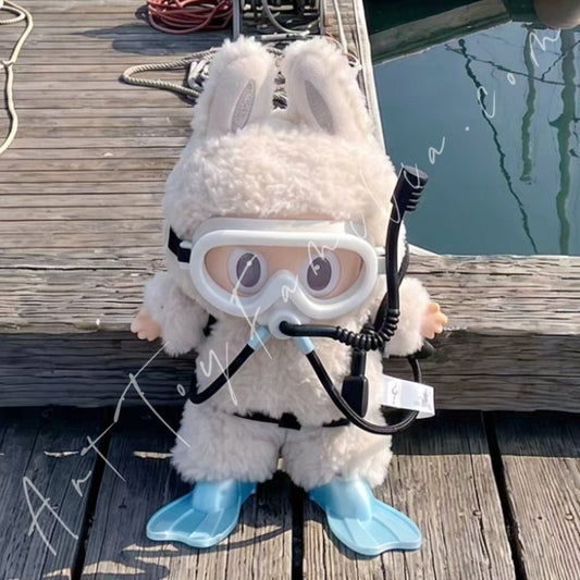 Art Toy Familia - Doll Cloth Professional Diving Set For Labubu - 168 Cloth Only No Doll Purple Ver.