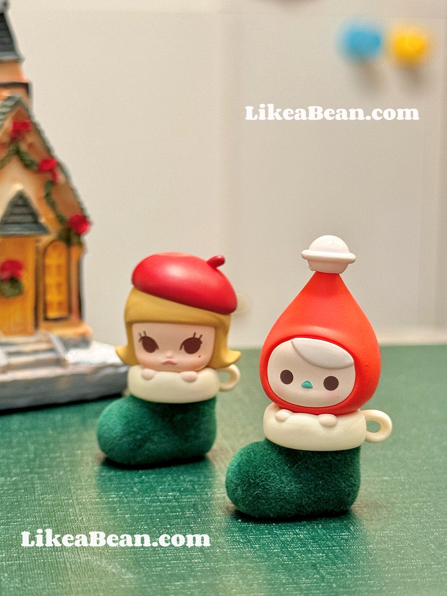 Pop Bean Christmas Sock Series - Set of 9 beans