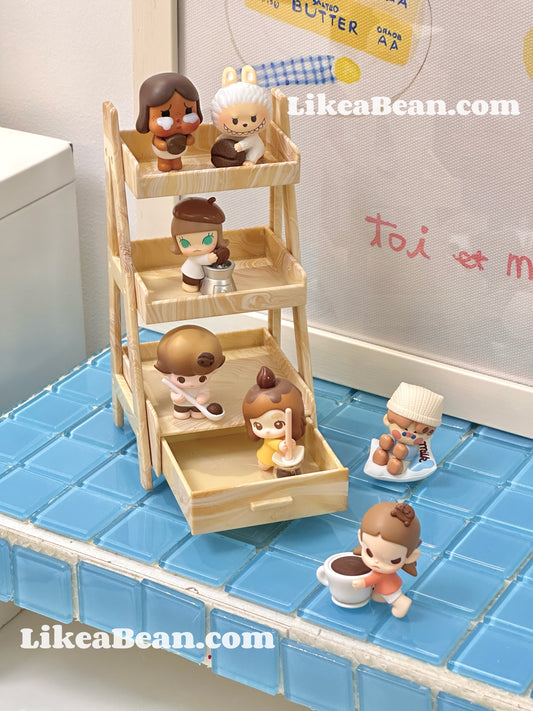 Pop Bean Coffee Factory Series Doll - Set of 8 beans