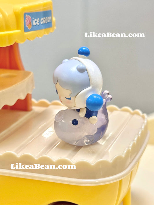 Pop Bean Lucky Charm Series - Skullpanda Lucky Blue