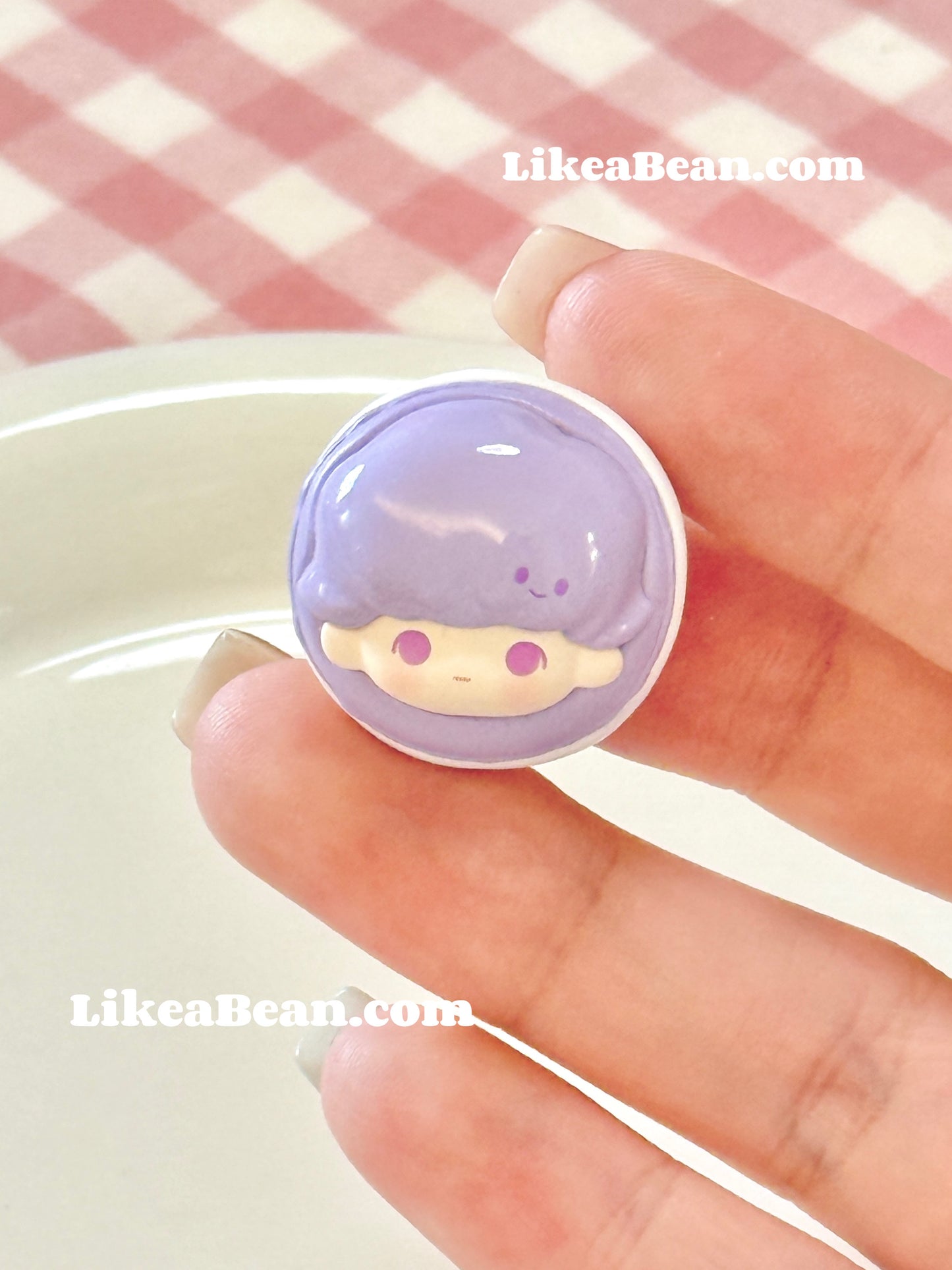 Pop Bean Macaron Dessert Series - Dimoo Grape Mousse