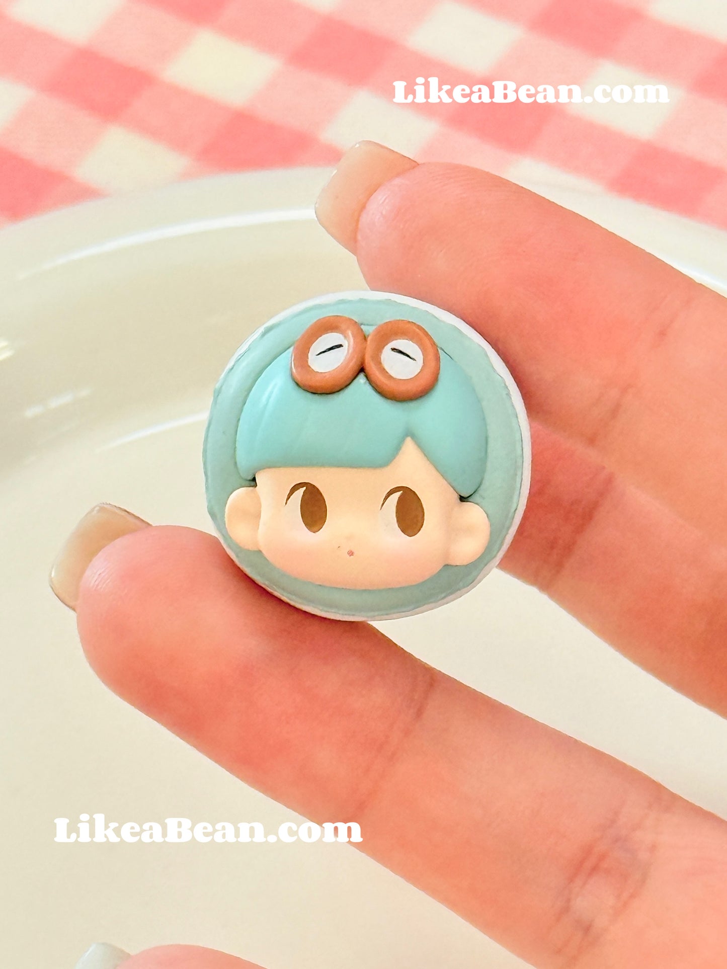 Pop Bean Macaron Dessert Series - Lilios Mint Chocolate