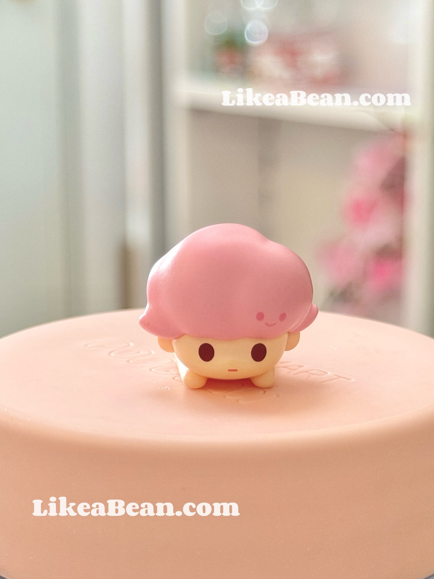 Pop Bean Sakura Lying Series - Dimoo Sakura Bloom