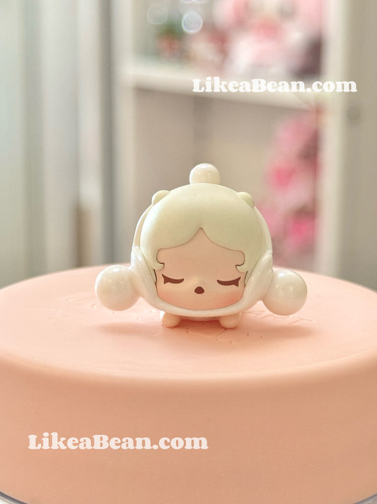 Pop Bean Sakura Lying Series - Skullpanda White Sakura