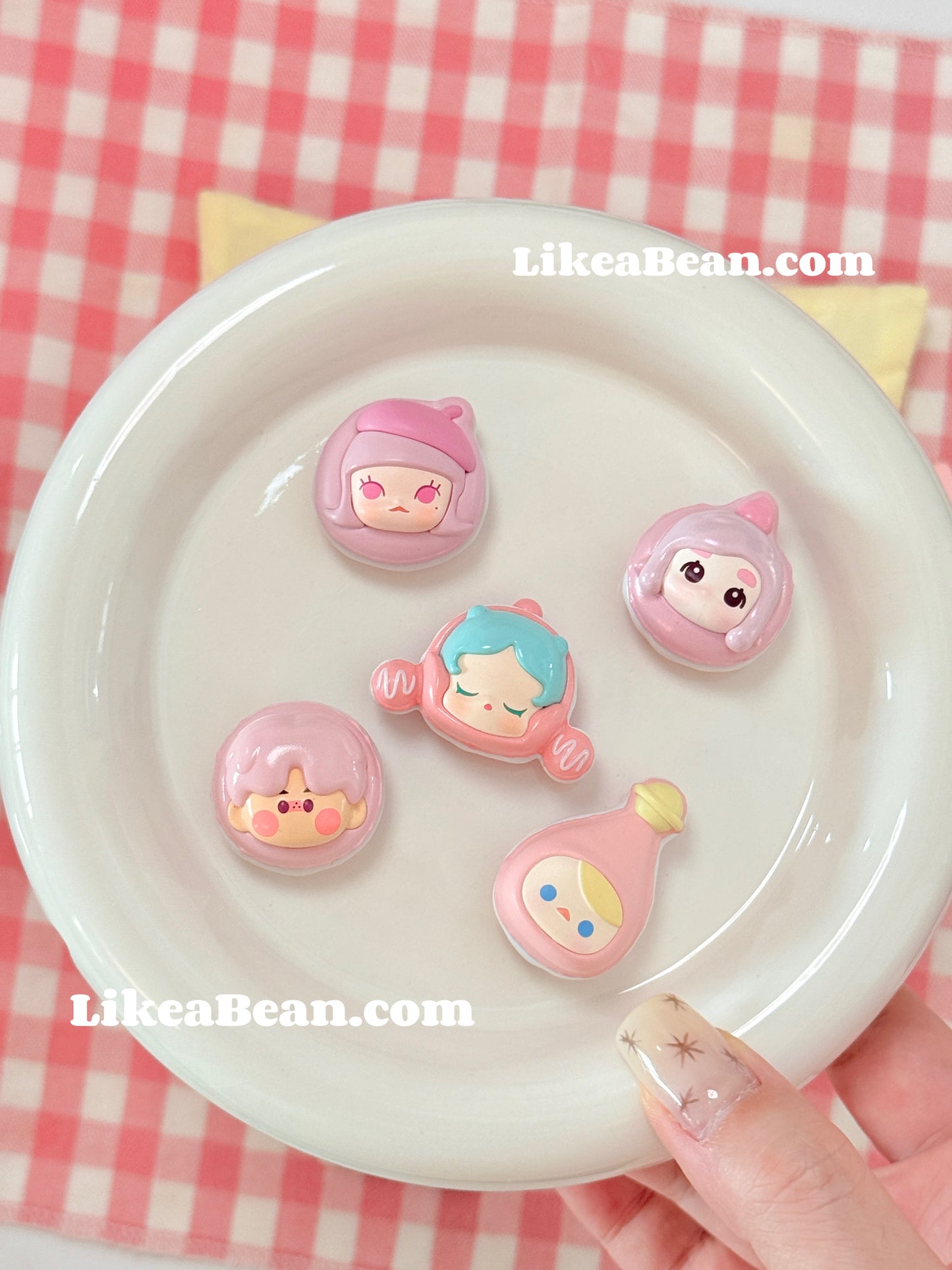 Pop Bean Macaron Dessert Series - Set of 15 beans