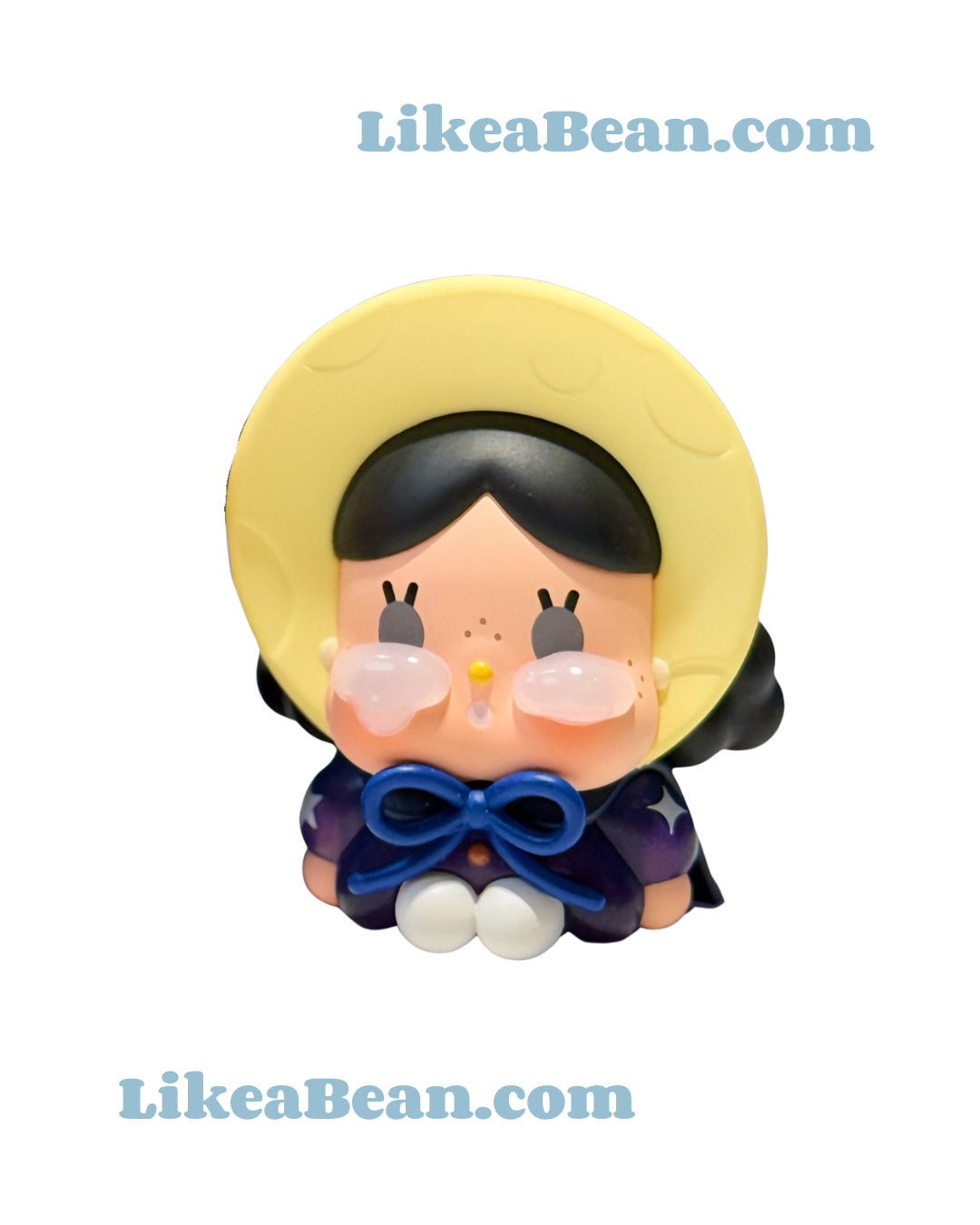 Pop Bean Crying To The Moon Sitting Series - The Full Moon-Mini