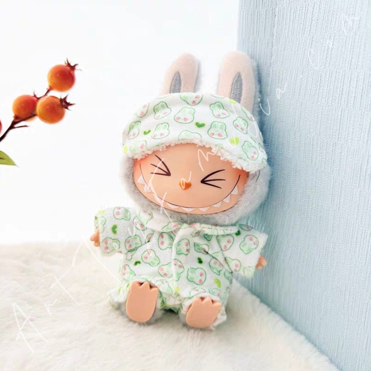 Art Toy Familia - Doll Cloth Cozy Dreams Pajama Set - 018 Green Ver. Cloth Only No Doll