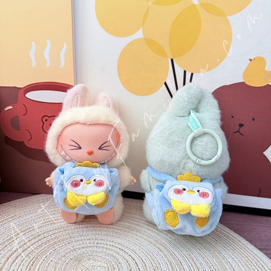 Art Toy Familia - Doll Cloth Fluffy Pals Playtime Backpack - 036 Penguin Cloth Only No Doll