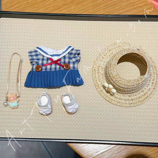 Art Toy Familia - Doll Cloth Navy Belle Dress Set - 028 Cloth Only No Doll