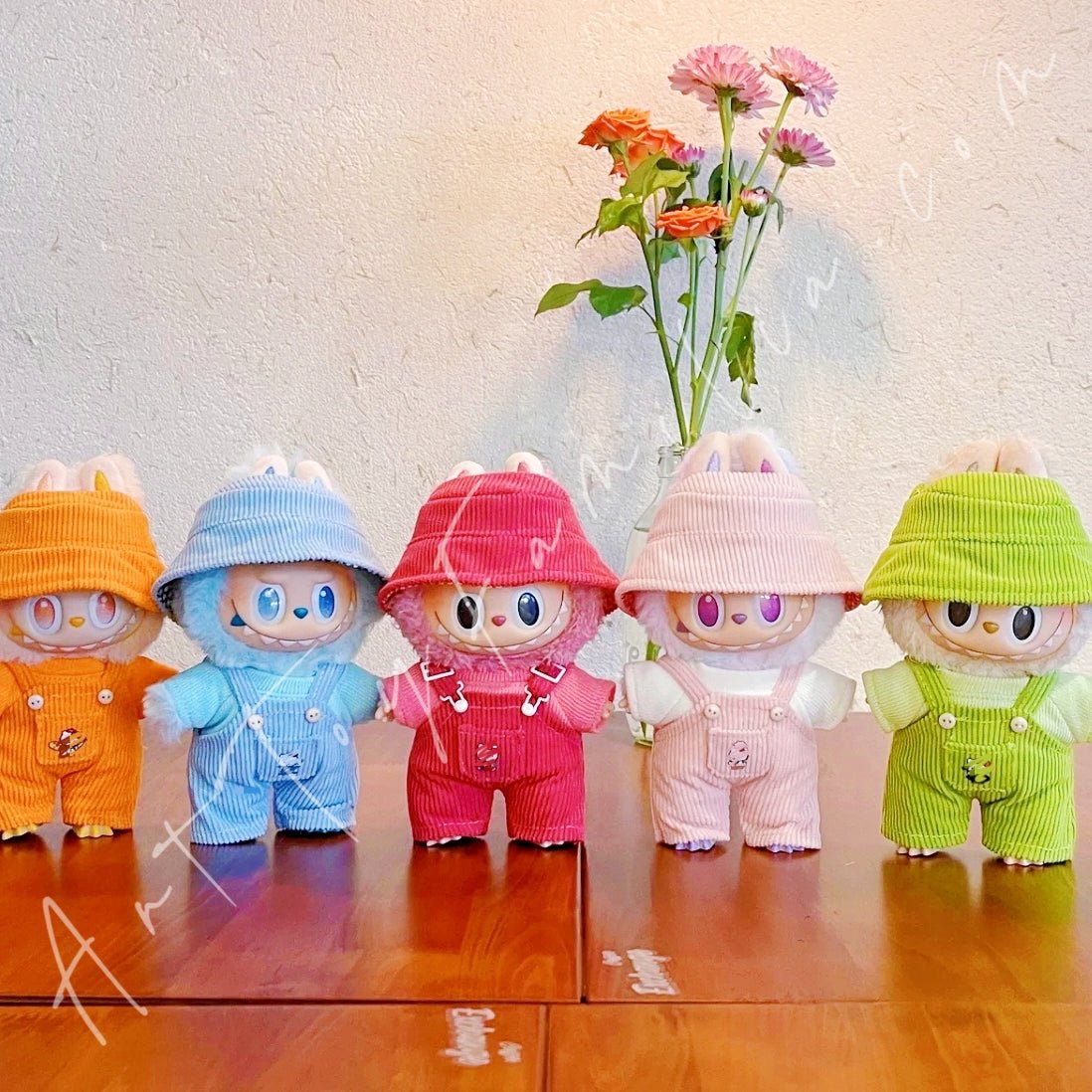 Art Toy Familia - Doll Cloth Dopamine Candy Kitten Set - 096 Roes Red Ver. Cloth Only No Doll