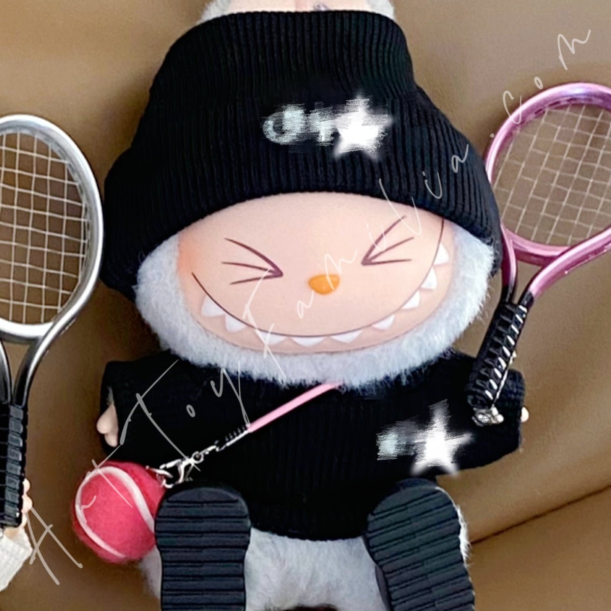 Art Toy Familia - Doll Cloth Tennis Match Points Set - 097 Black Ver. Cloth Only No Doll