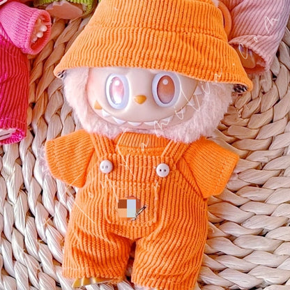 Art Toy Familia - Doll Cloth Dopamine Candy Kitten Set - 096 Orange Ver. Cloth Only No Doll