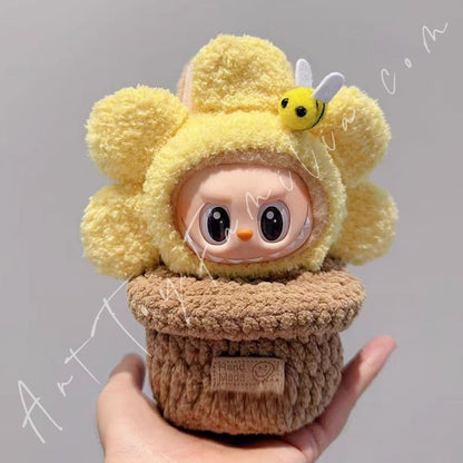 Art Toy Familia - Doll Cloth Bloom Pot Planter - 081 Yellow Ver. Cloth Only No Doll