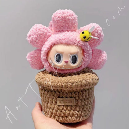 Art Toy Familia - Doll Cloth Bloom Pot Planter - 081 Pink Ver. Cloth Only No Doll