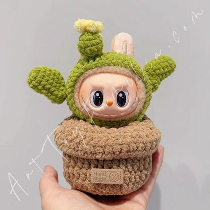 Art Toy Familia - Doll Cloth Bloom Pot Planter - 081 Green Ver. Cloth Only No Doll