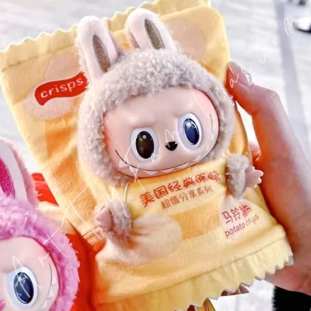 Art Toy Familia - Doll Cloth Crispy Chip Sack Cutie - 077 Yellow Ver. No Doll