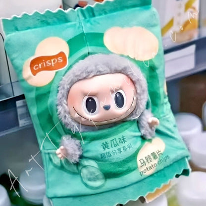 Art Toy Familia - Doll Cloth Crispy Chip Sack Cutie - 077 Green Ver. No Doll