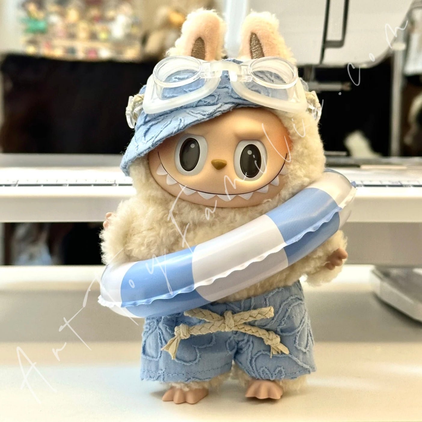 Art Toy Familia - Doll Cloth Seafoam Playtime Set - 064 Cloth Only No Doll