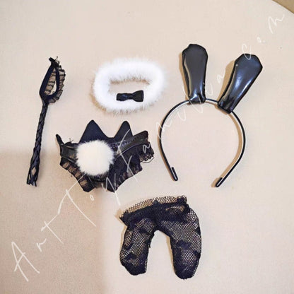 Art Toy Familia - Doll Cloth Nocturnal Lapin Noir Set - 062 Cloth Only No Doll