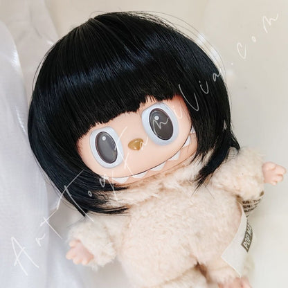 Art Toy Familia - Doll Cloth Pixie Color Pop Wig - 065 Black Ver. Cloth Only No Doll