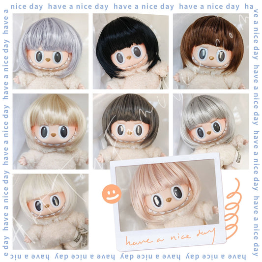 Art Toy Familia - Doll Cloth Pixie Color Pop Wig - 065 White Ver. Cloth Only No Doll