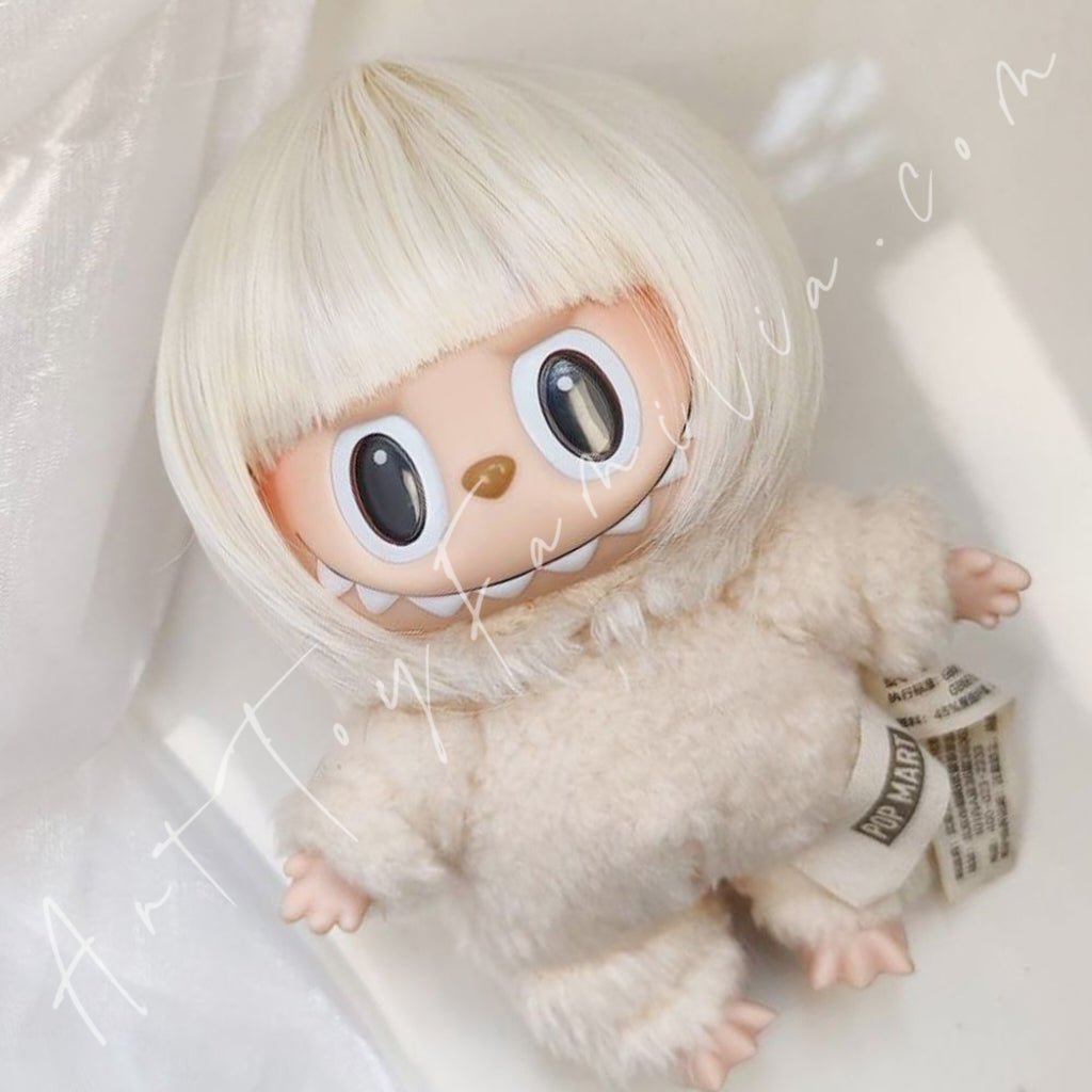 Art Toy Familia - Doll Cloth Pixie Color Pop Wig - 065 White Ver. Cloth Only No Doll