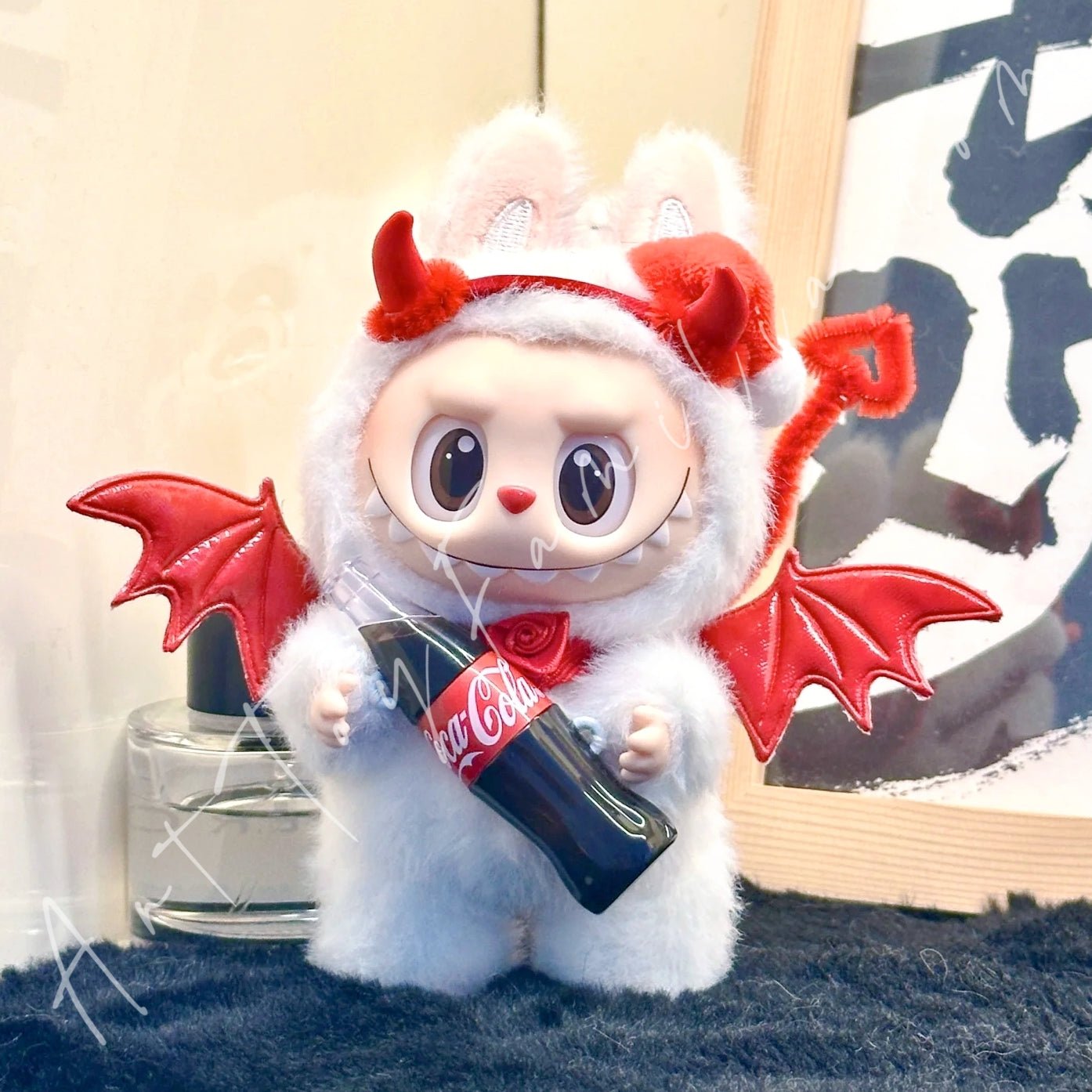 Art Toy Familia - Doll Cloth Little Devil Reds Set - 072 Cloth Only No Doll