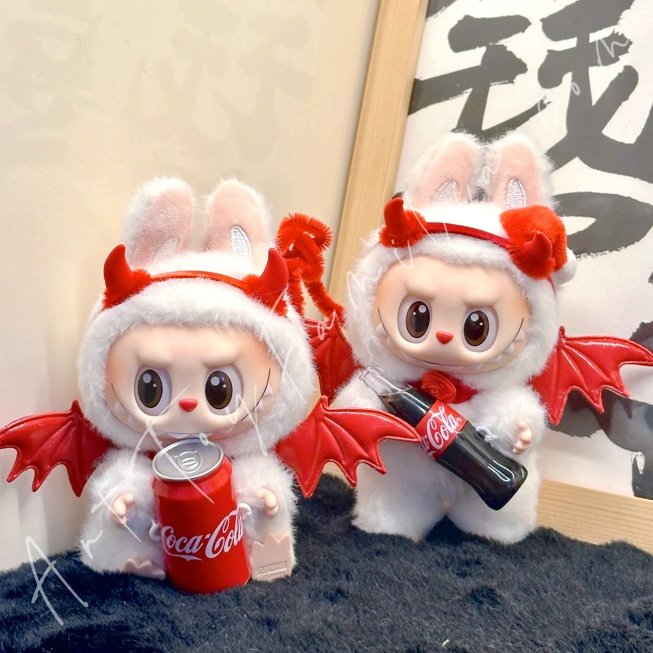 Art Toy Familia - Doll Cloth Little Devil Reds Set - 072 Cloth Only No Doll