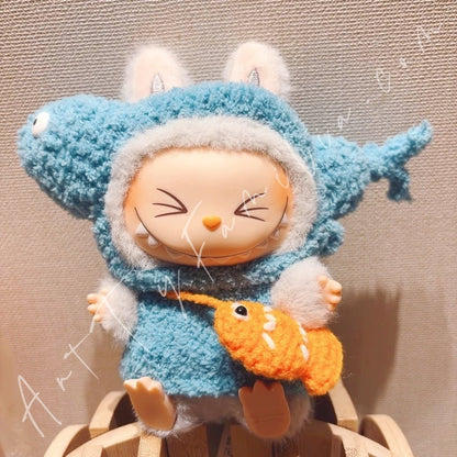 Art Toy Familia - Doll Cloth Knitwit Chill Fish Set - 073 Cloth Only No Doll