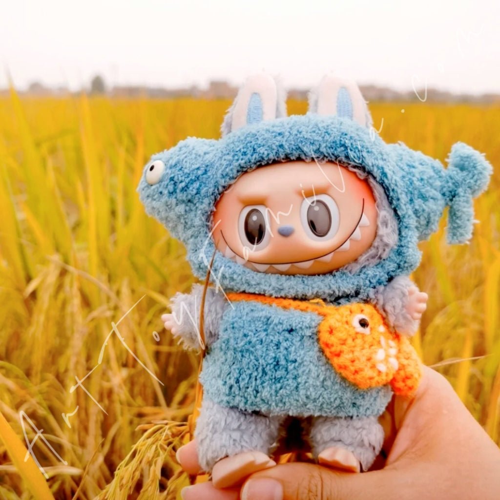 Art Toy Familia - Doll Cloth Knitwit Chill Fish Set - 073 Cloth Only No Doll