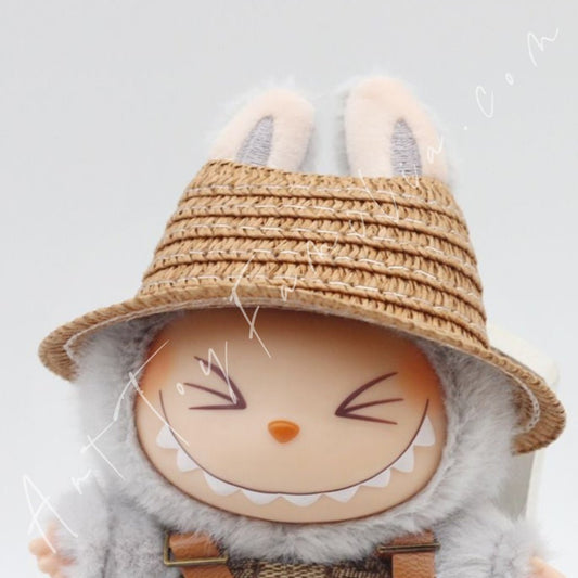 Art Toy Familia - Doll Cloth Sunshade Straw Hat - 070 Flat Khaki Ver. Cloth Only No Doll