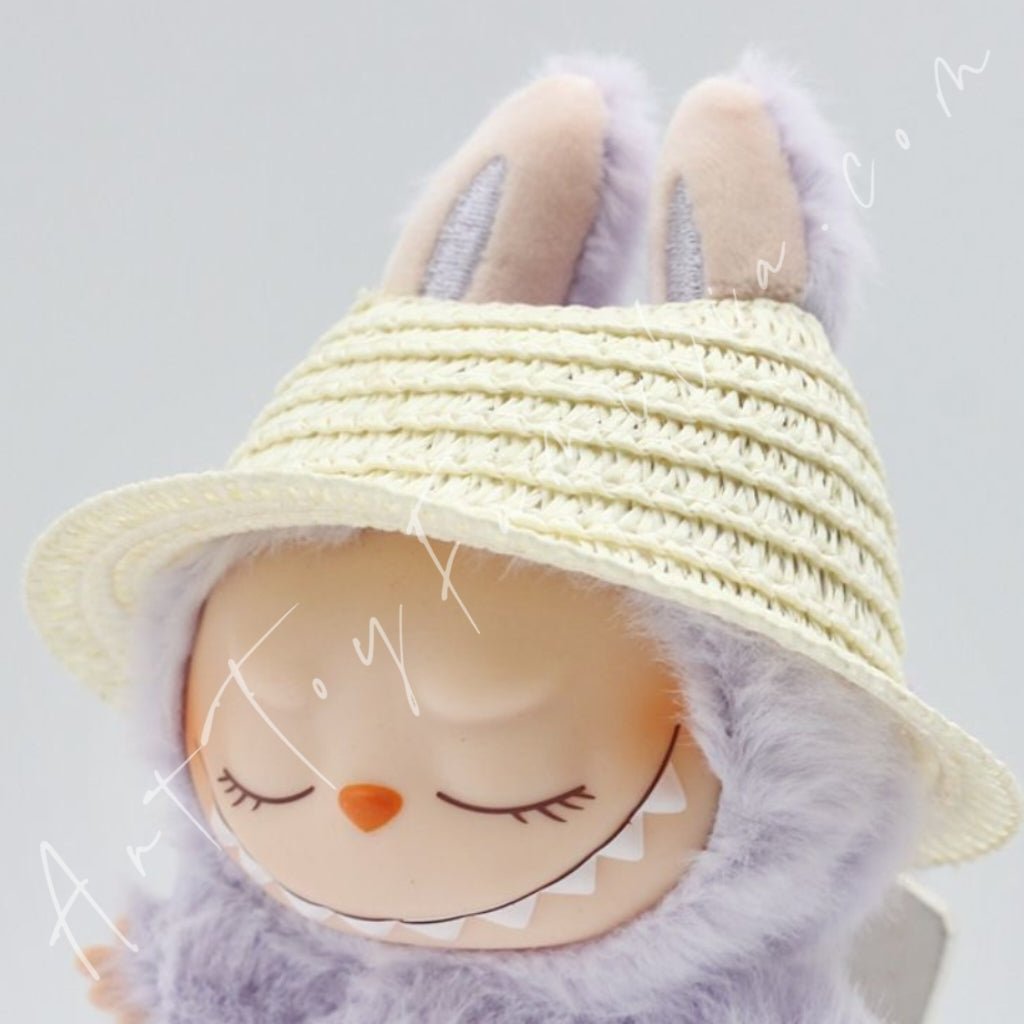 Art Toy Familia - Doll Cloth Sunshade Straw Hat - 070 Flat White Ver. Cloth Only No Doll
