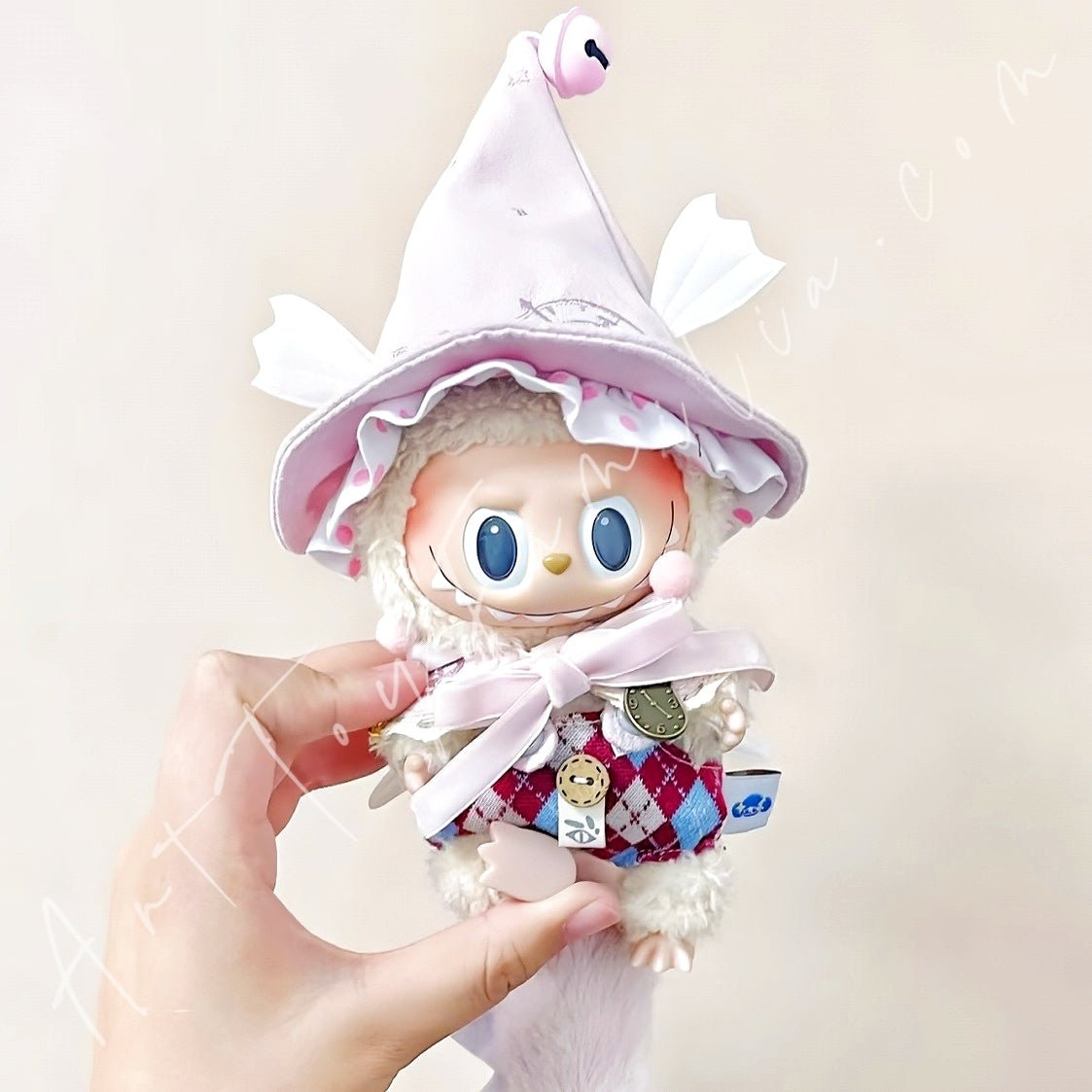Art Toy Familia - Doll Cloth Whimsy Magic Wardrobe - 057 Little Dragon - Pink Cloth Only No Doll