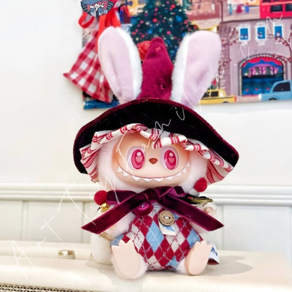 Art Toy Familia - Doll Cloth Whimsy Magic Wardrobe - 057 Bunny - Red Cloth Only No Doll