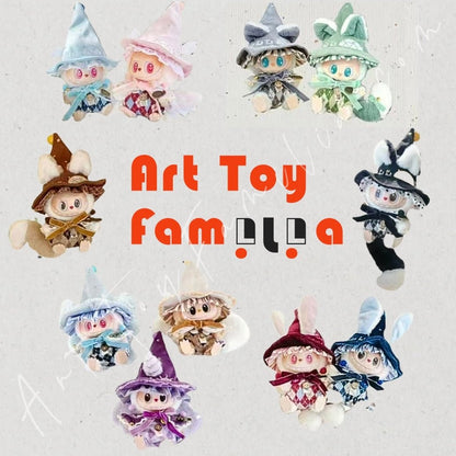 Art Toy Familia - Doll Cloth Whimsy Magic Wardrobe - 057 Kitty - Gray Cloth Only No Doll