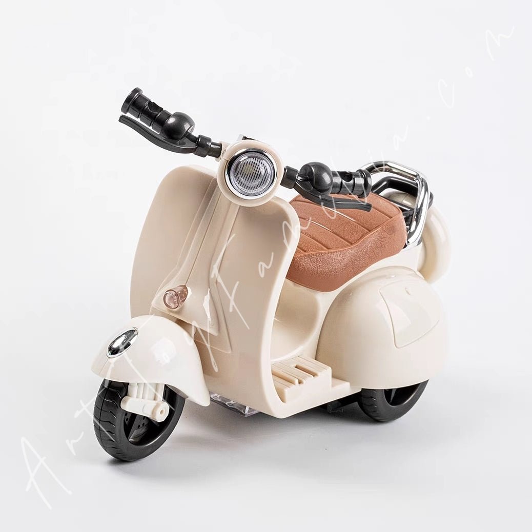Art Toy Familia - Playable Toy Motorcycle - 055 Beige Ver. Cloth Only No Doll