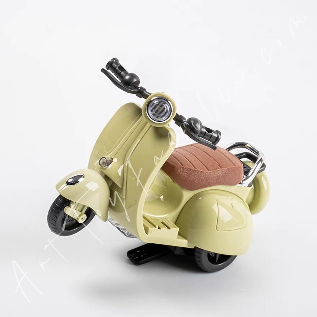 Art Toy Familia - Playable Toy Motorcycle - 055 Green Ver. Cloth Only No Doll