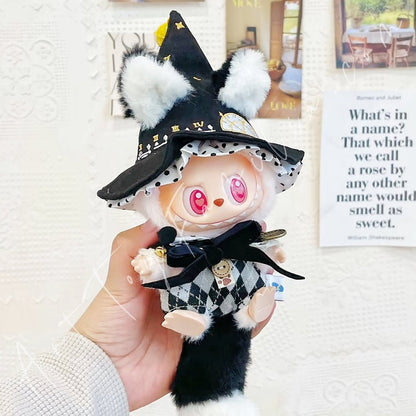 Art Toy Familia - Doll Cloth Whimsy Magic Wardrobe - 057 Fox - Black Cloth Only No Doll