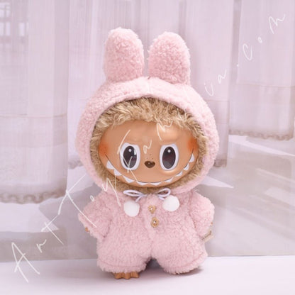 Art Toy Familia - Doll Cloth Blossom Bunny Snuggle Set - 038 Cloth Only No Doll