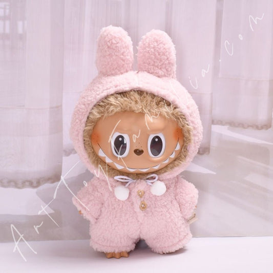 Art Toy Familia - Doll Cloth Blossom Bunny Snuggle Set - 038 Cloth Only No Doll