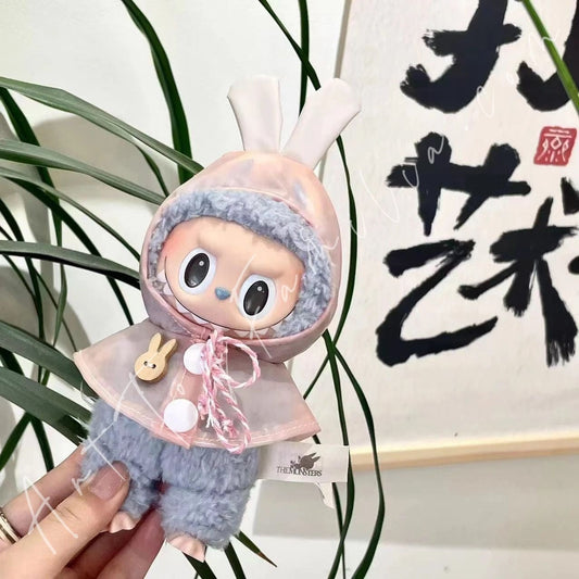 Art Toy Familia - Doll Cloth DripDrop Critter Raincoat - 053 Bunny Cloth Only No Doll