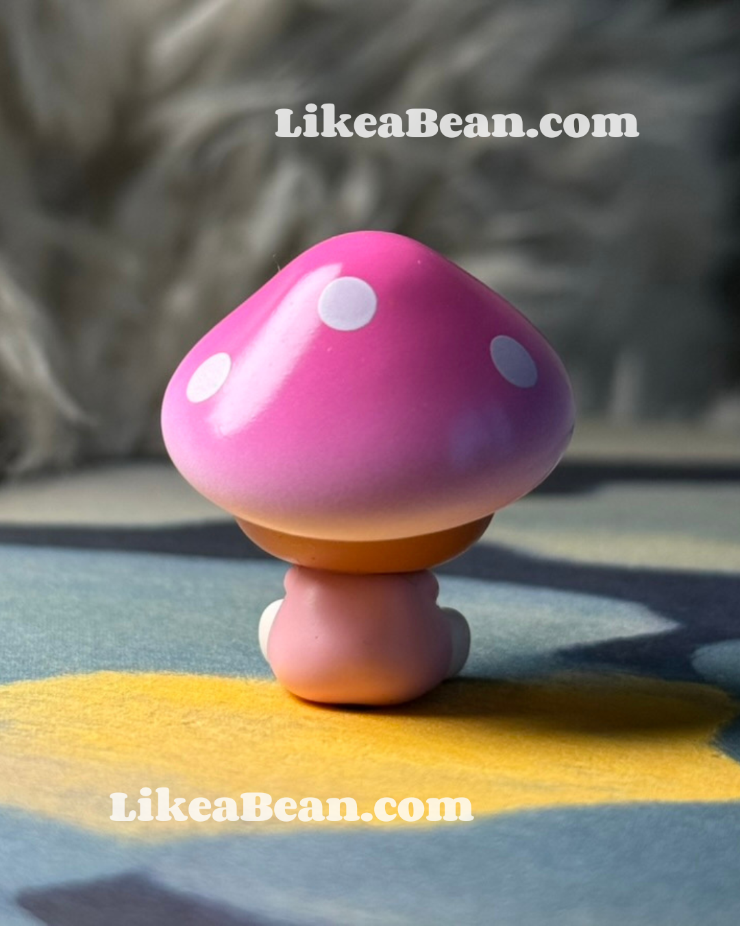 Pop Bean Mushroom Elf Series - Pucky Rose Parasol Mushroom